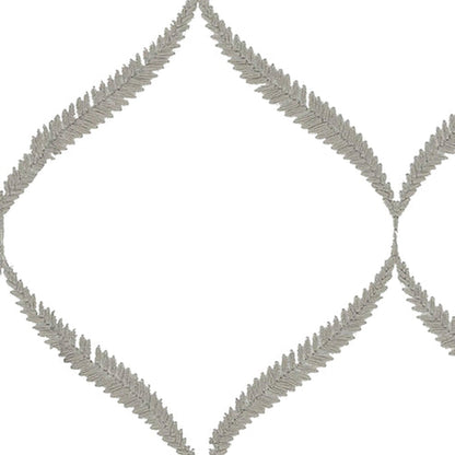 Calliope - Set of 2 Panels Crewel Embroidered Curtains | Linen Cotton