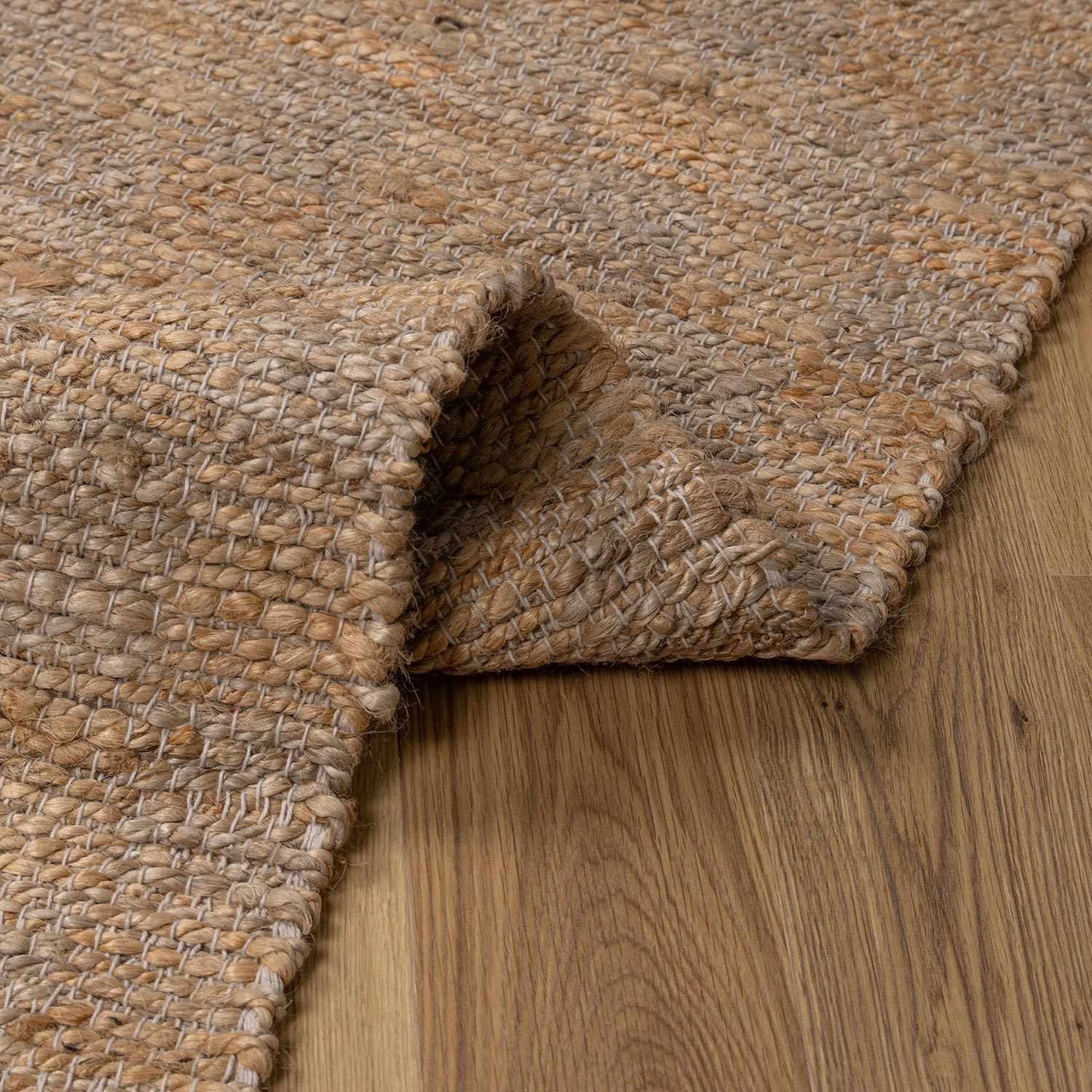 Lonut Checkered Jute Area Rug