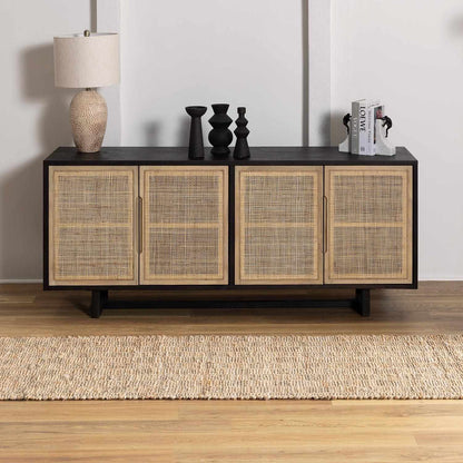 Lonut Checkered Jute Area Rug