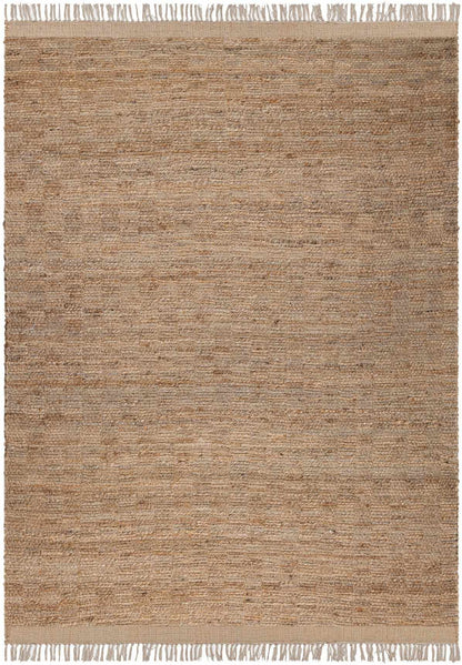 Lonut Checkered Jute Area Rug