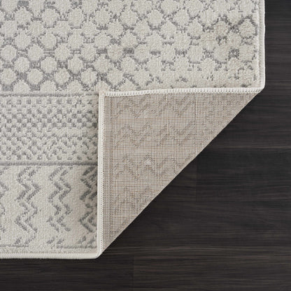Tigri Aztec Ivory & Gray Area Rug Collection for Living Room and Dining Spaces Home Decor Accent