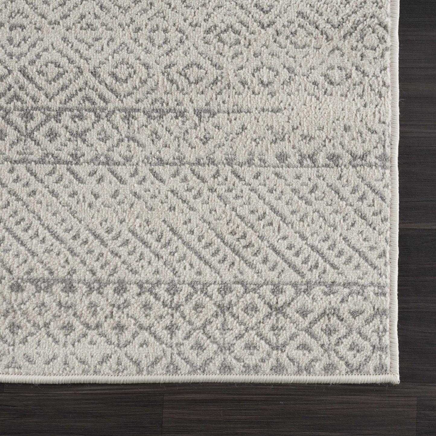Tigri Aztec Ivory & Gray Area Rug Collection for Living Room and Dining Spaces Home Decor Accent