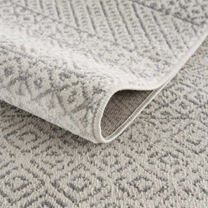 Tigri Aztec Ivory & Gray Area Rug Collection for Living Room and Dining Spaces Home Decor Accent