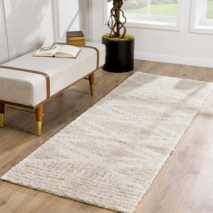 Trunding Plush Area Rug in Light Beige