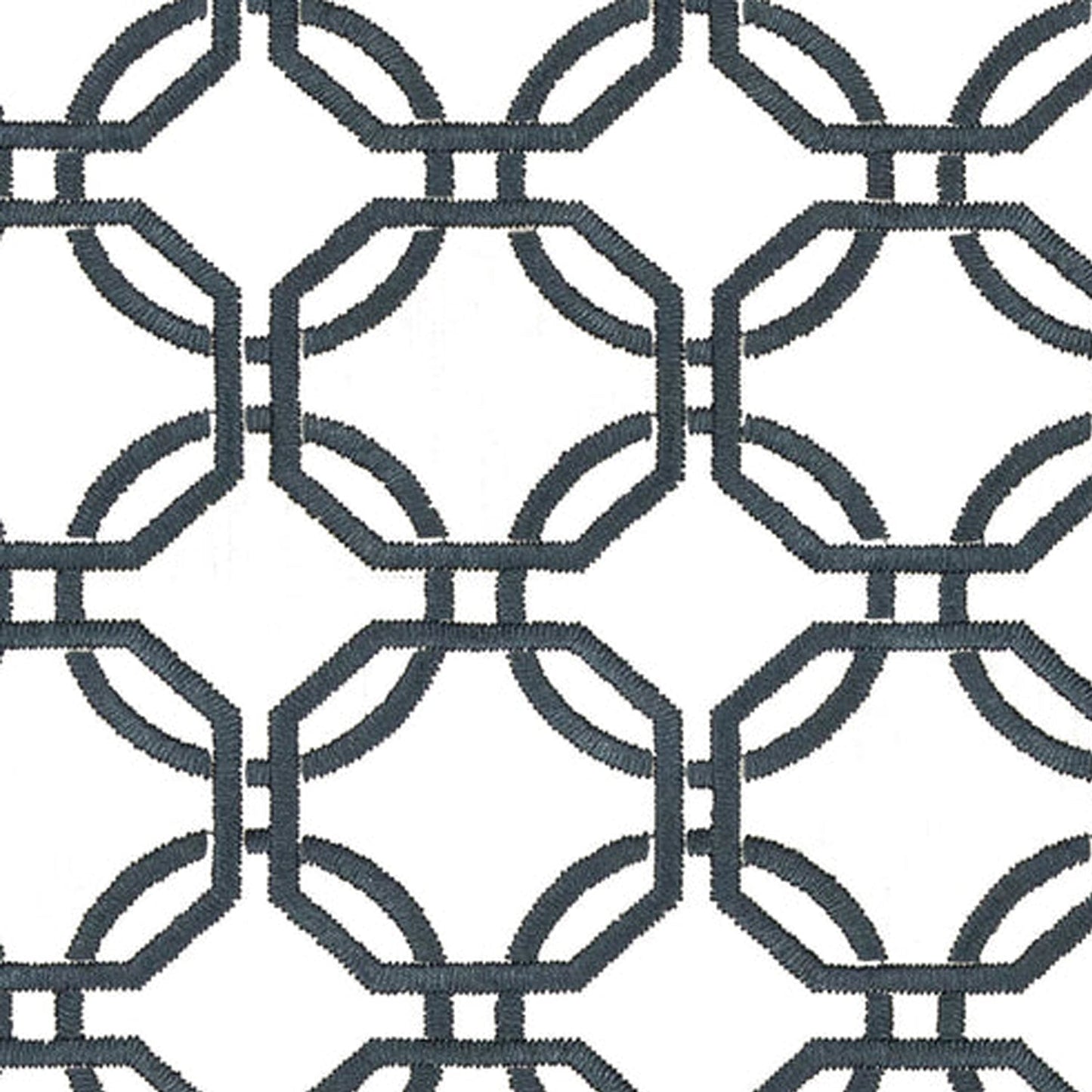 Eloise - Set of 2 Panels Crewel Embroidered Curtains | Linen Cotton