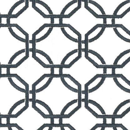 Eloise - Set of 2 Panels Crewel Embroidered Curtains | Linen Cotton