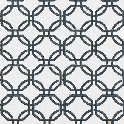 Eloise - Set of 2 Panels Crewel Embroidered Curtains | Linen Cotton