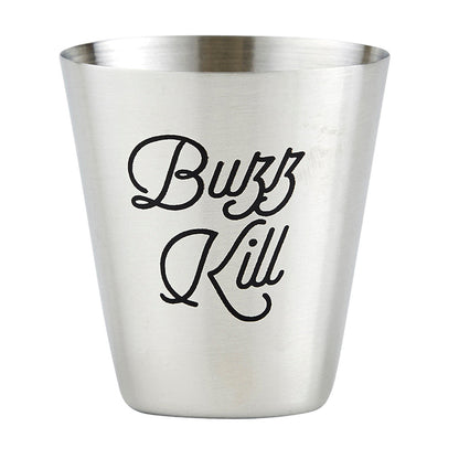 Set of 4 Personality Stainless Steel Shot Cups | Set of 4 Shot Glasses