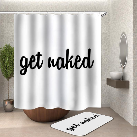Get Naked Shower Curtain