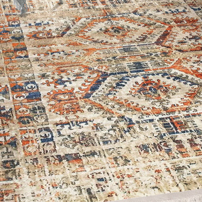 Vintage Living Room Washable Area Rug | Homeezone