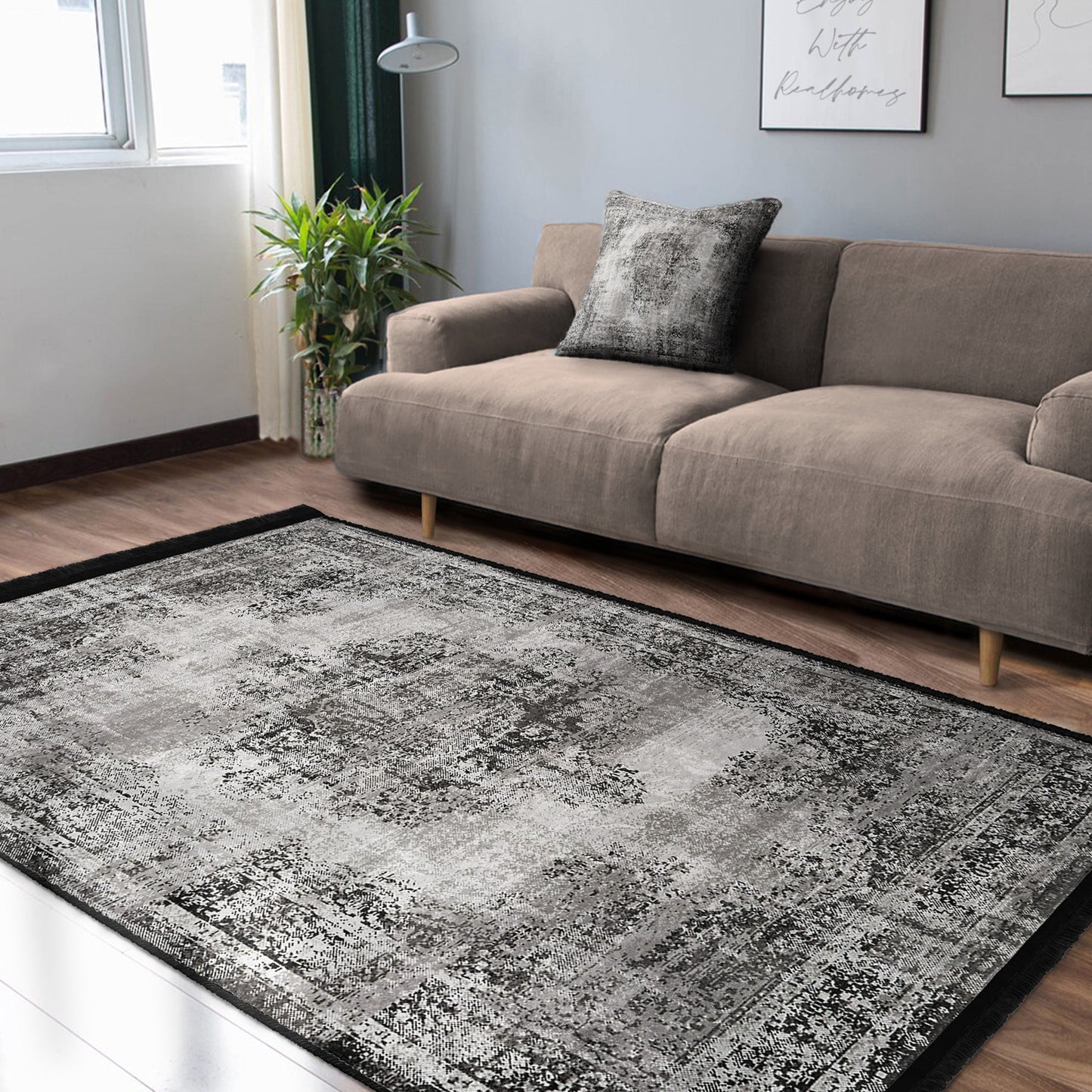 Living Room Washable Area Rug | Homeezone