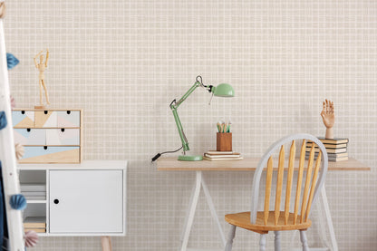 Edith Wallpaper (Taupe) from The Haven Collection