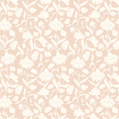 Belle Wallpaper (Blush) from The Haven Collection