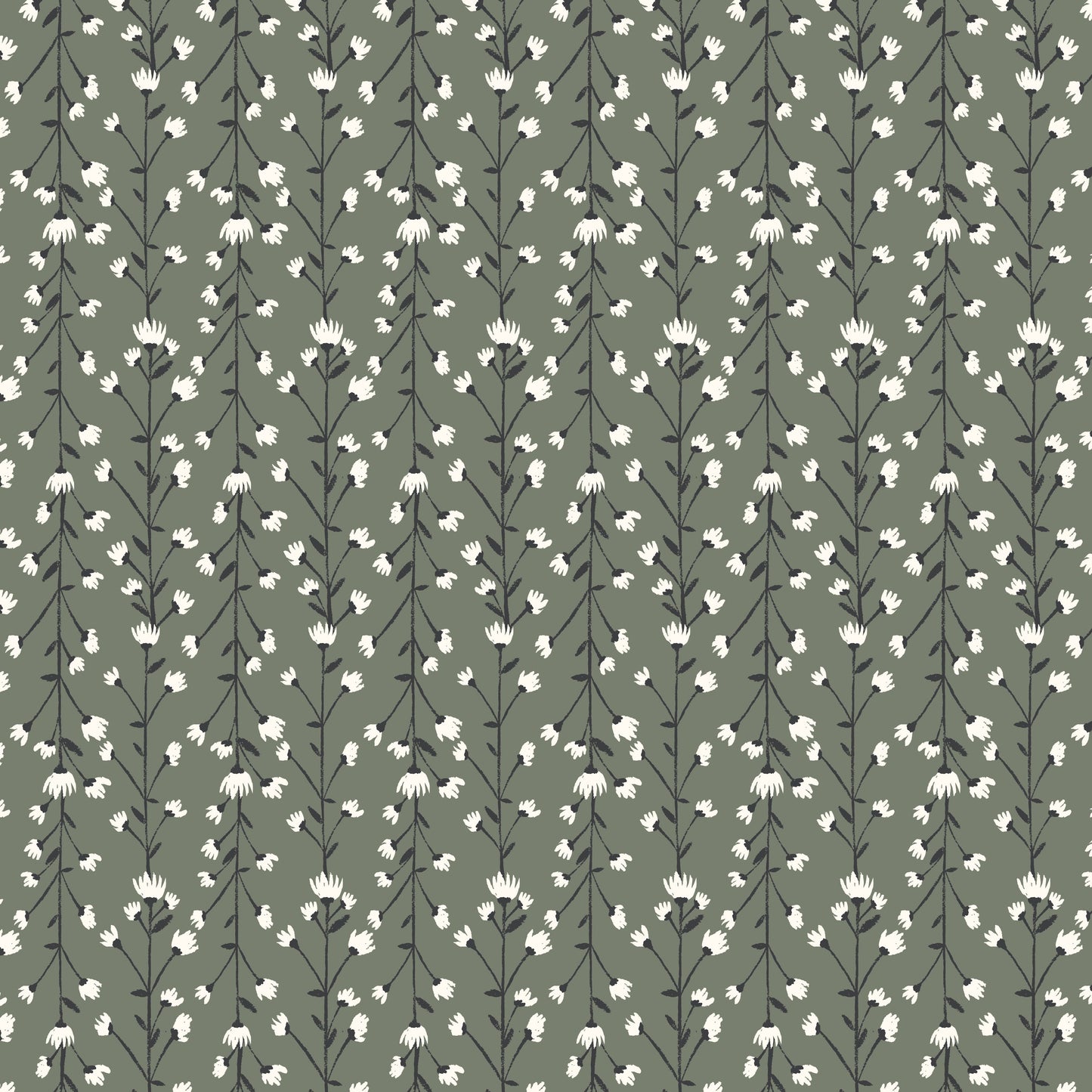 Claire Wallpaper (Forest) from The Haven Collection