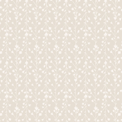 Claire Wallpaper (Taupe) from The Haven Collection