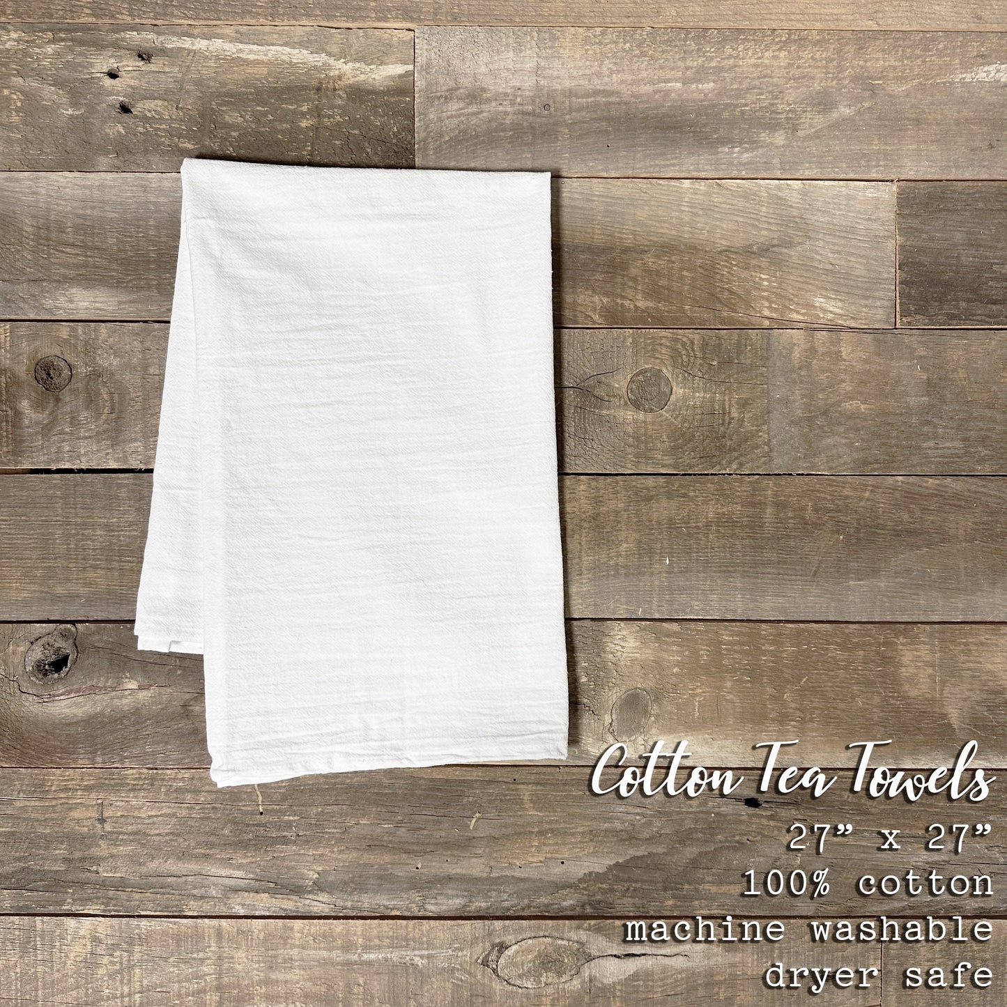 Cotton Tea Towels Collection — Decorative Kitchen Tea Towels for Home and Kitchen