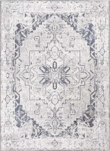 Ivory Hera Washable Area Rug