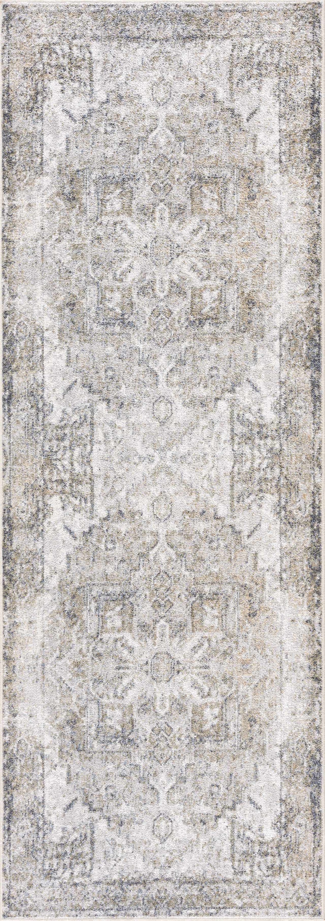 Olive Hera Washable Area Rug