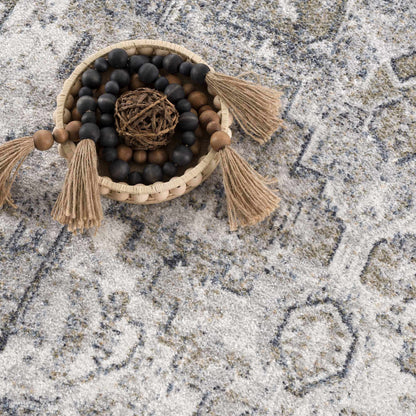 Olive Hera Washable Area Rug