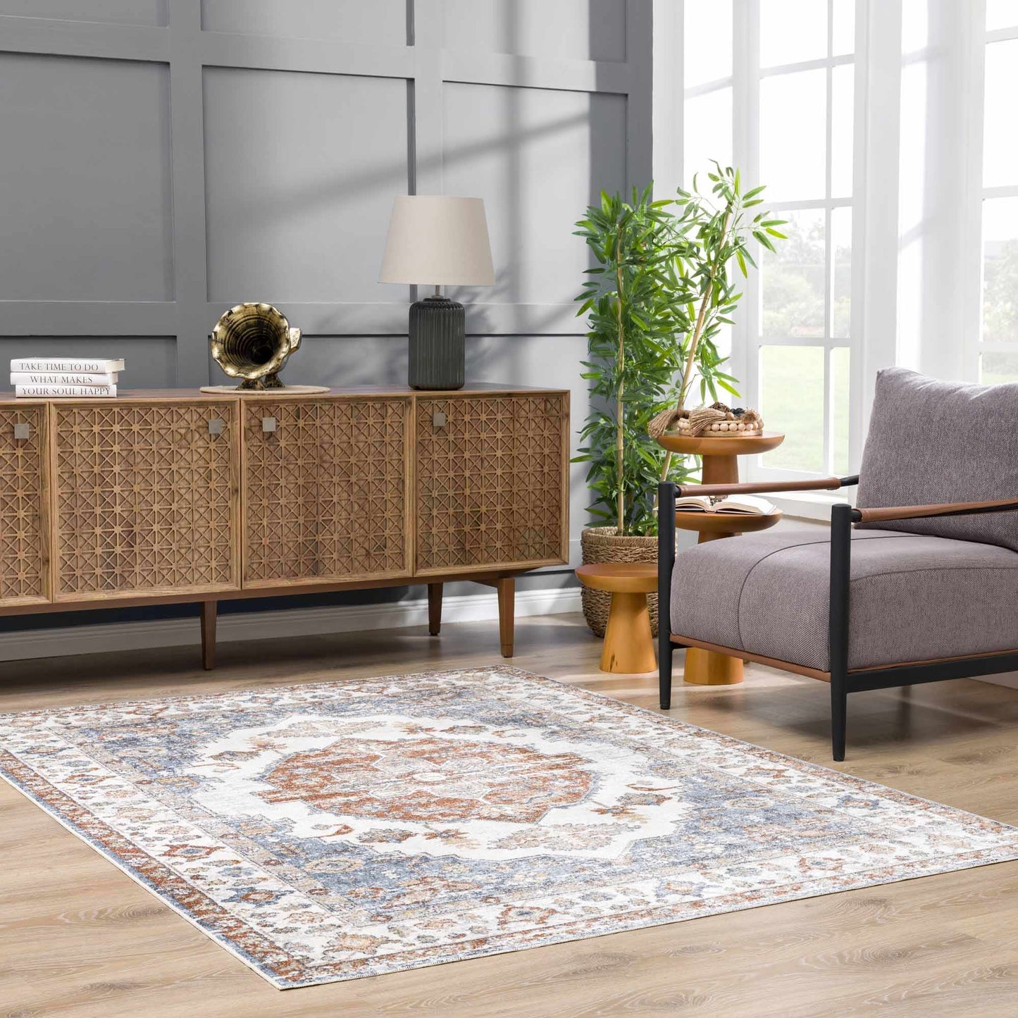 Ebbe Washable Area Rug