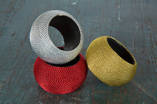 ML15816 Cord Wrapped Napkin Ring