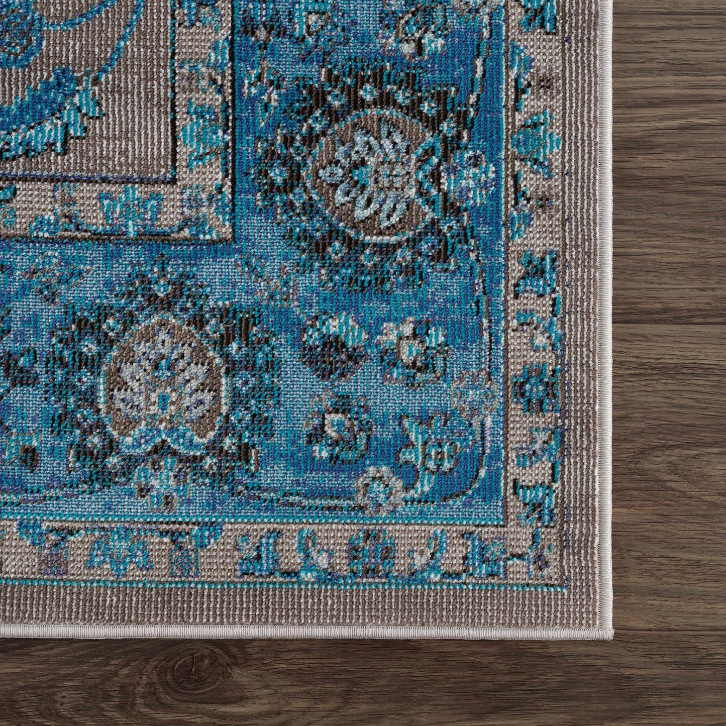 Mardina Turquoise Area Rug - Clearance