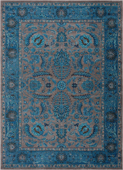 Mardina Turquoise Area Rug - Clearance