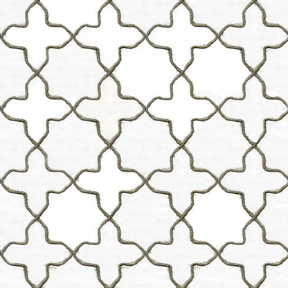 Ondine - Set of 2 Panels Crewel Embroidered Curtains | Linen Cotton