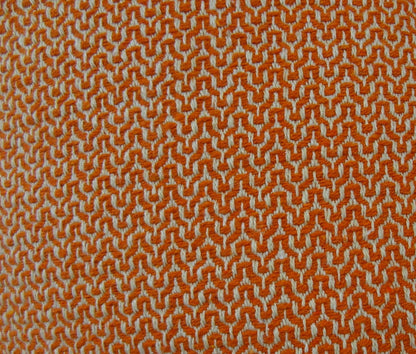 Kashmiri Oak Orange and Taupe Handmade Luxury Pillow