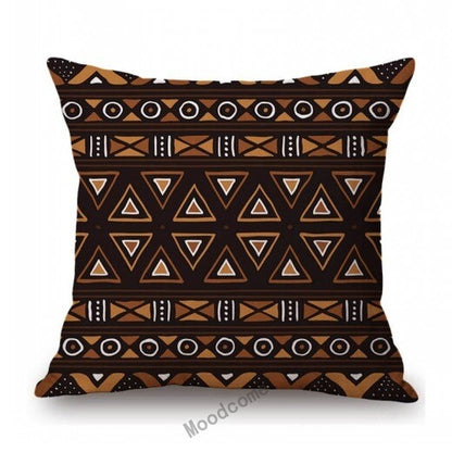 African Geometric Tribal Mud cloth Cushion Cover
