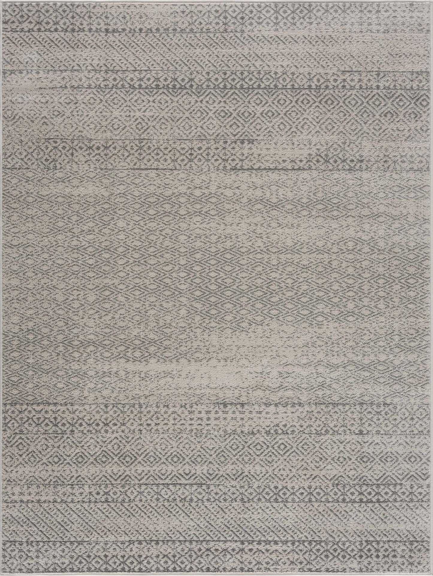 Tigri Aztec Ivory & Gray Area Rug Collection for Living Room and Dining Spaces Home Decor Accent