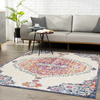 Tigrit Blue & Orange 2300 Area Rug - Clearance