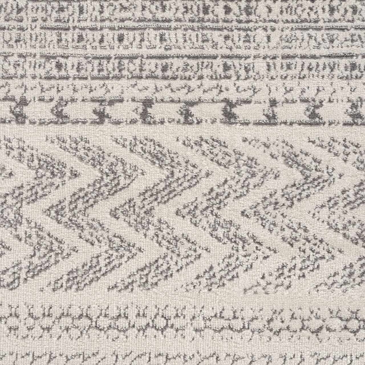 Tigri Aztec Ivory & Gray Area Rug Collection for Living Room and Dining Spaces Home Decor Accent
