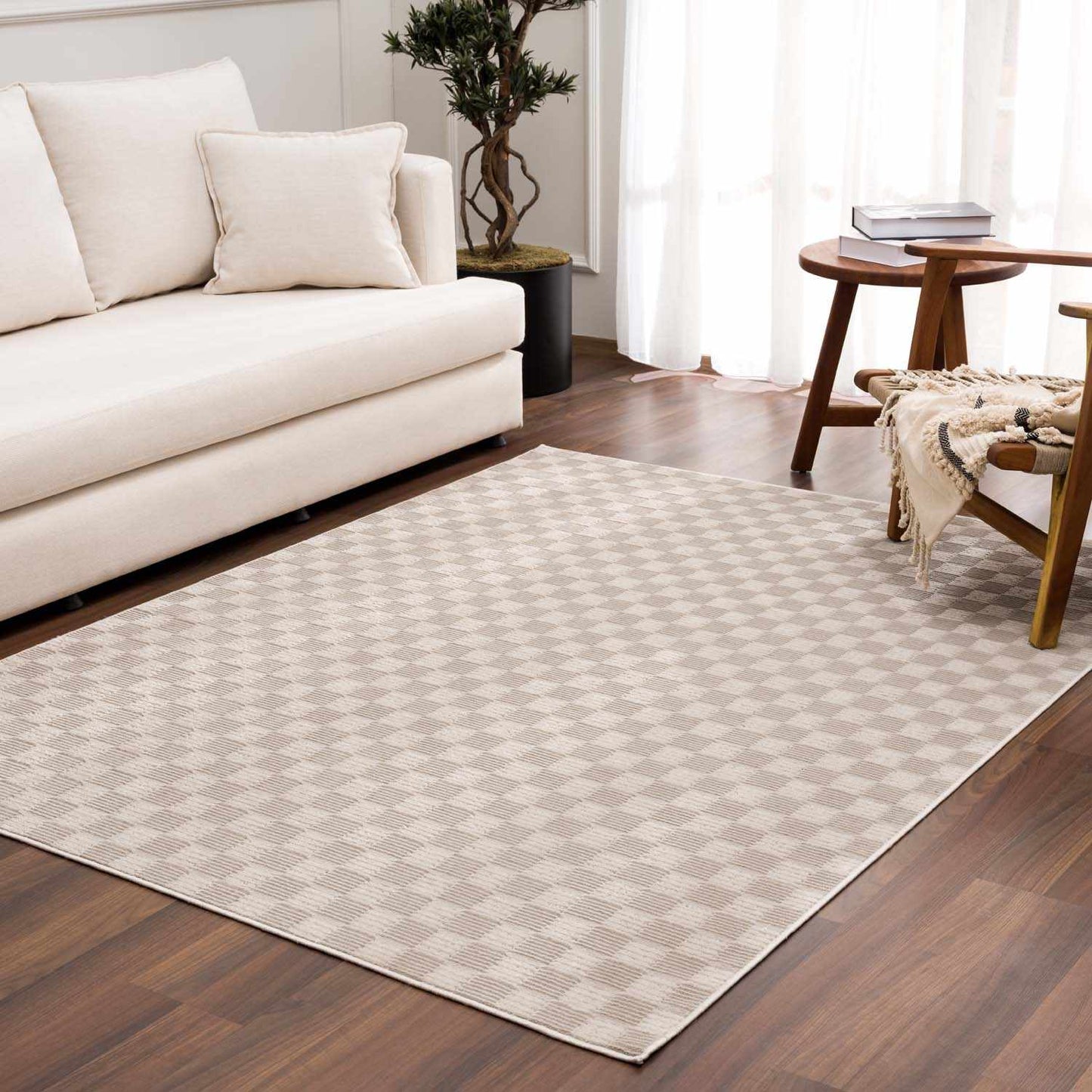 Truls Gambit Washable Rug — Durable, Easy-Care Area Rug for Living Room & Hallways