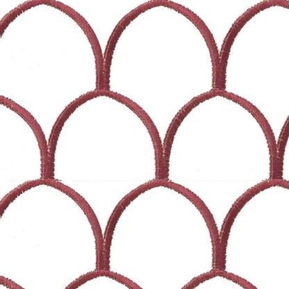 Thalia - Set of 2 Panels Crewel Embroidered Curtains | Linen Cotton