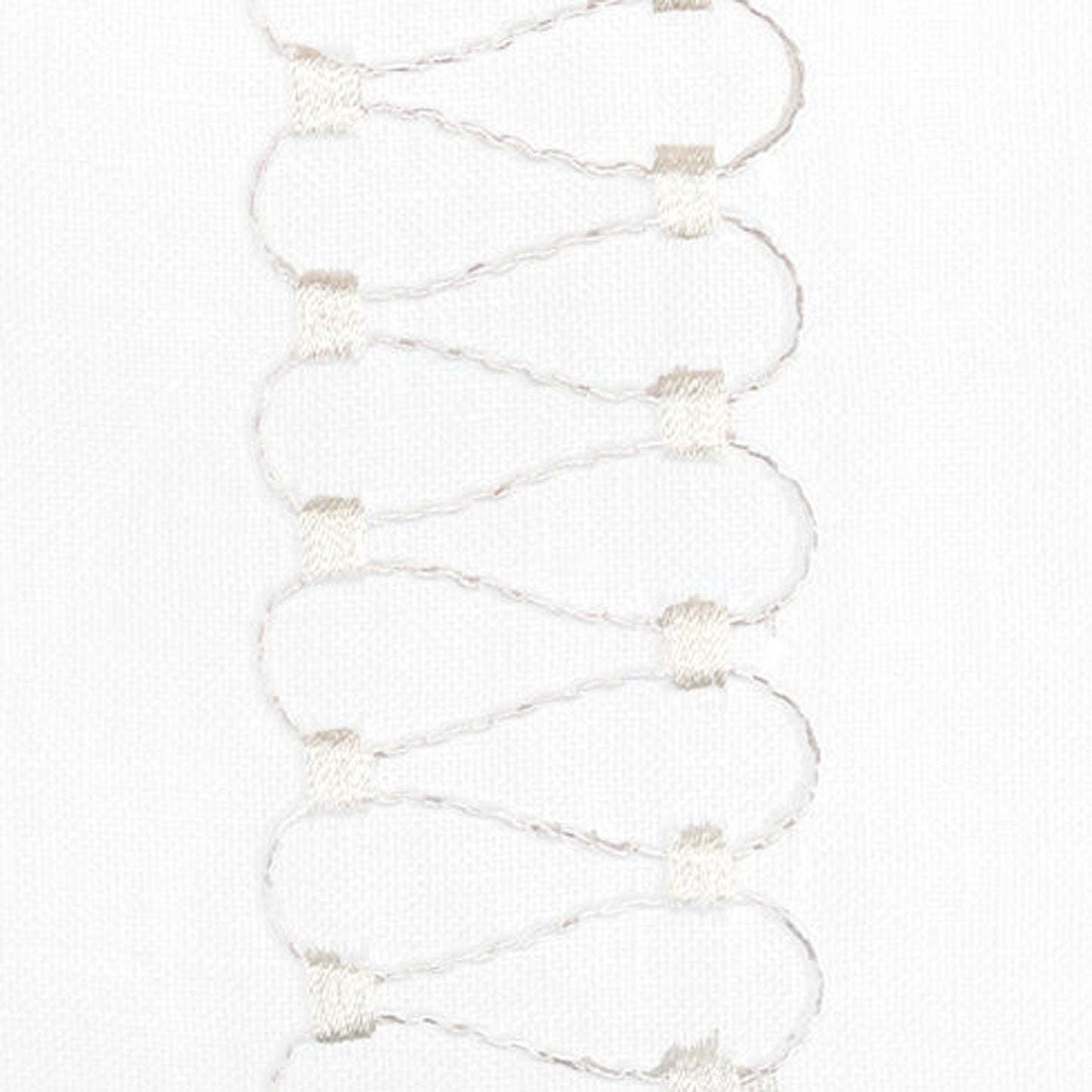 Vivienne - Set of 2 Panels Crewel Embroidered Curtains | Linen Cotton