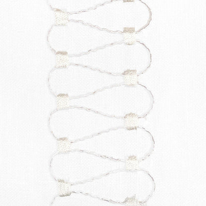 Vivienne - Set of 2 Panels Crewel Embroidered Curtains | Linen Cotton