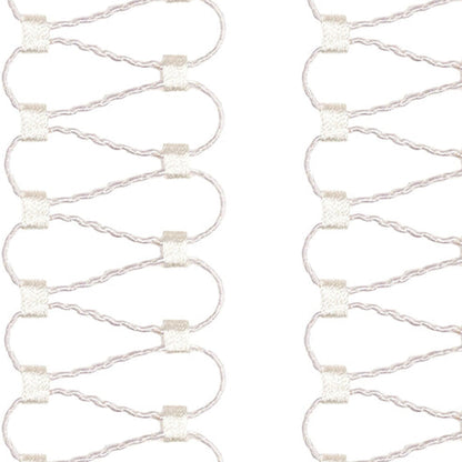 Vivienne - Set of 2 Panels Crewel Embroidered Curtains | Linen Cotton