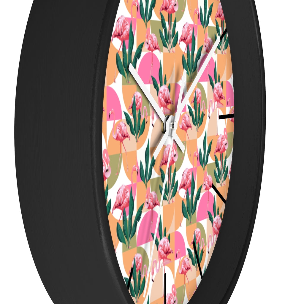 2882Time™ Retro Geometric Wall Clock Collection with Assorted Retro Pattern Designs