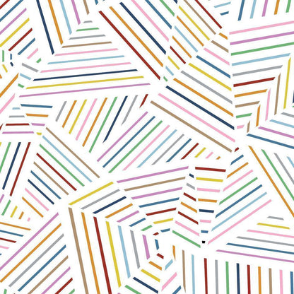 Ab Linear Rainbow Zoom  Cushion/Pillow