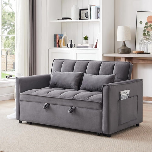 3 in 1 Convertible Sleeper Sofa Bed, Futon Couches for Living Room