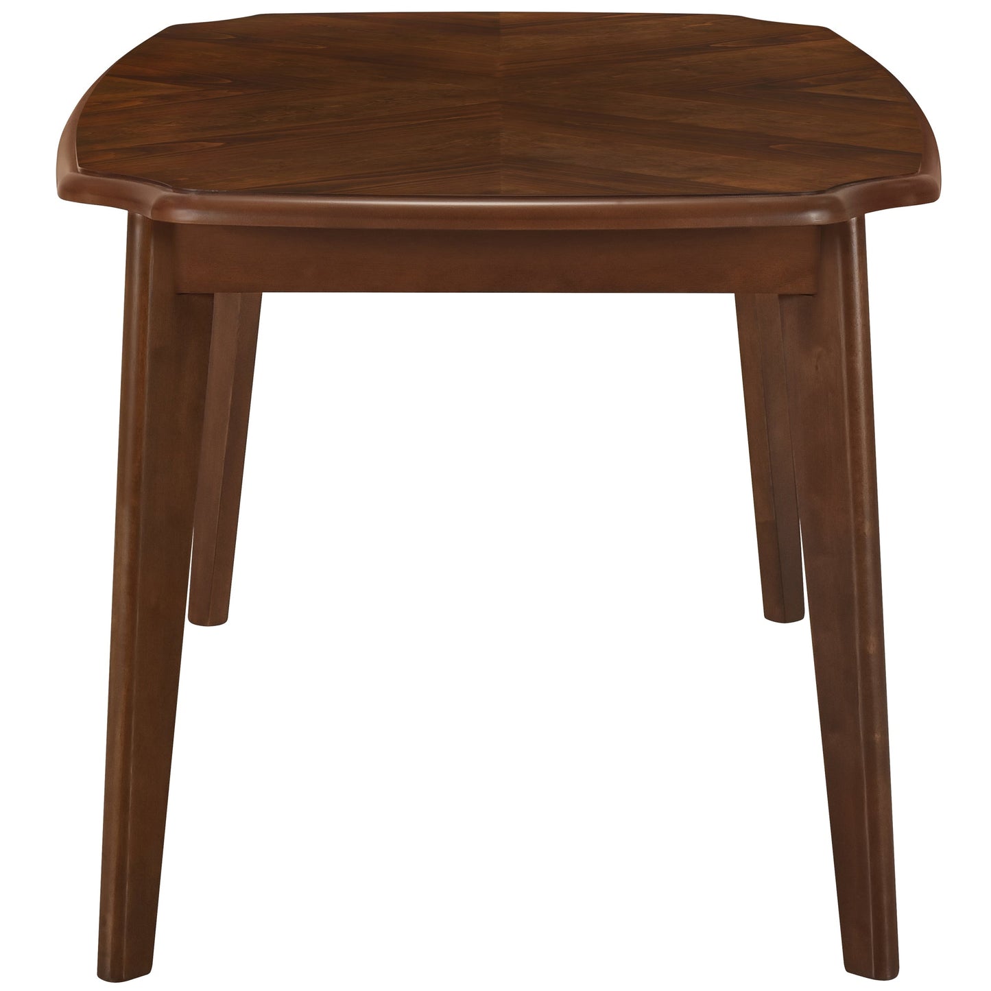 Vintage-Style Solid Wood Dining Table Set with Classic Dining Chairs for Home