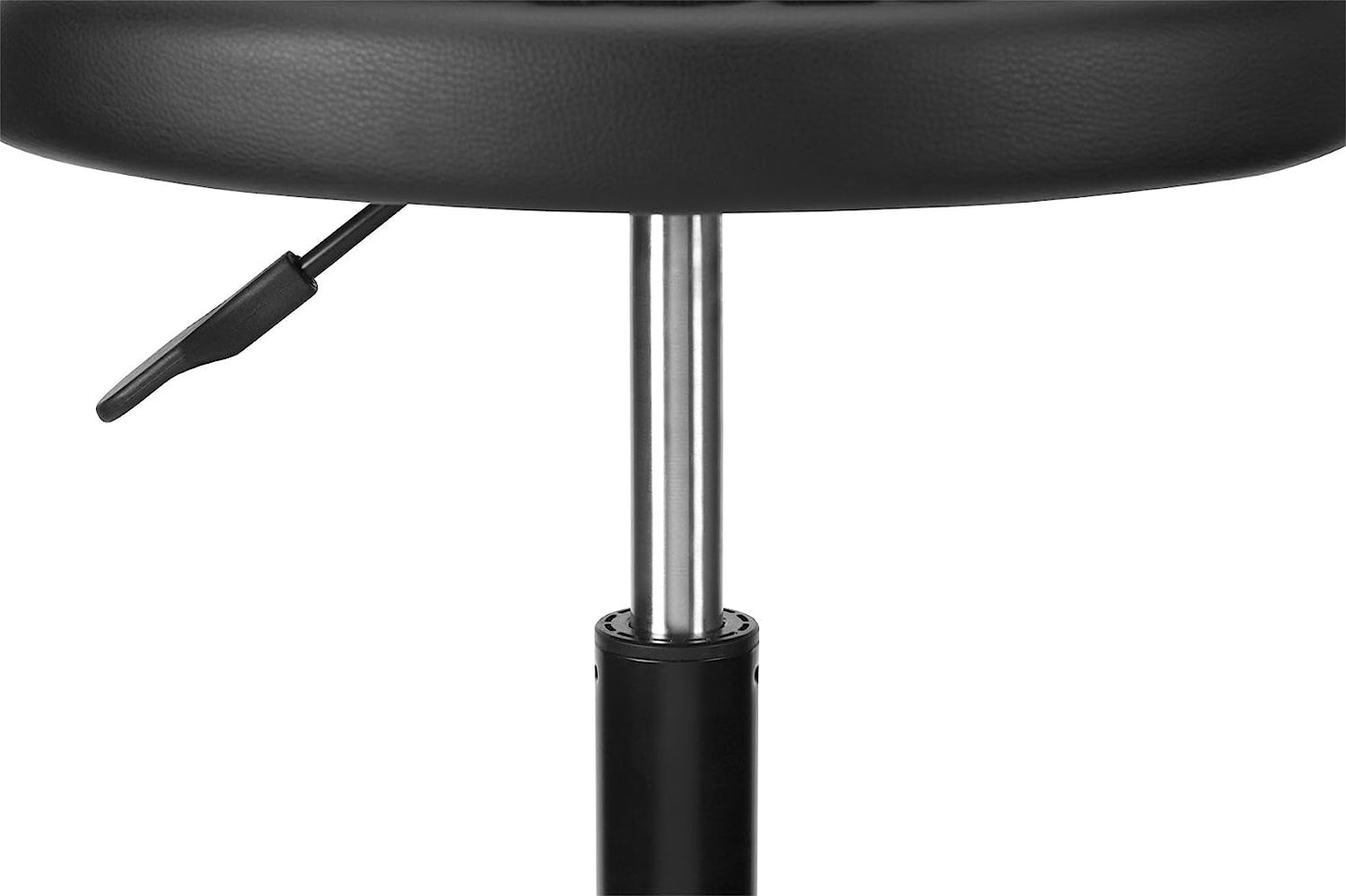 Adjustable Height Pneumatic Swivel Bar Stool, Black