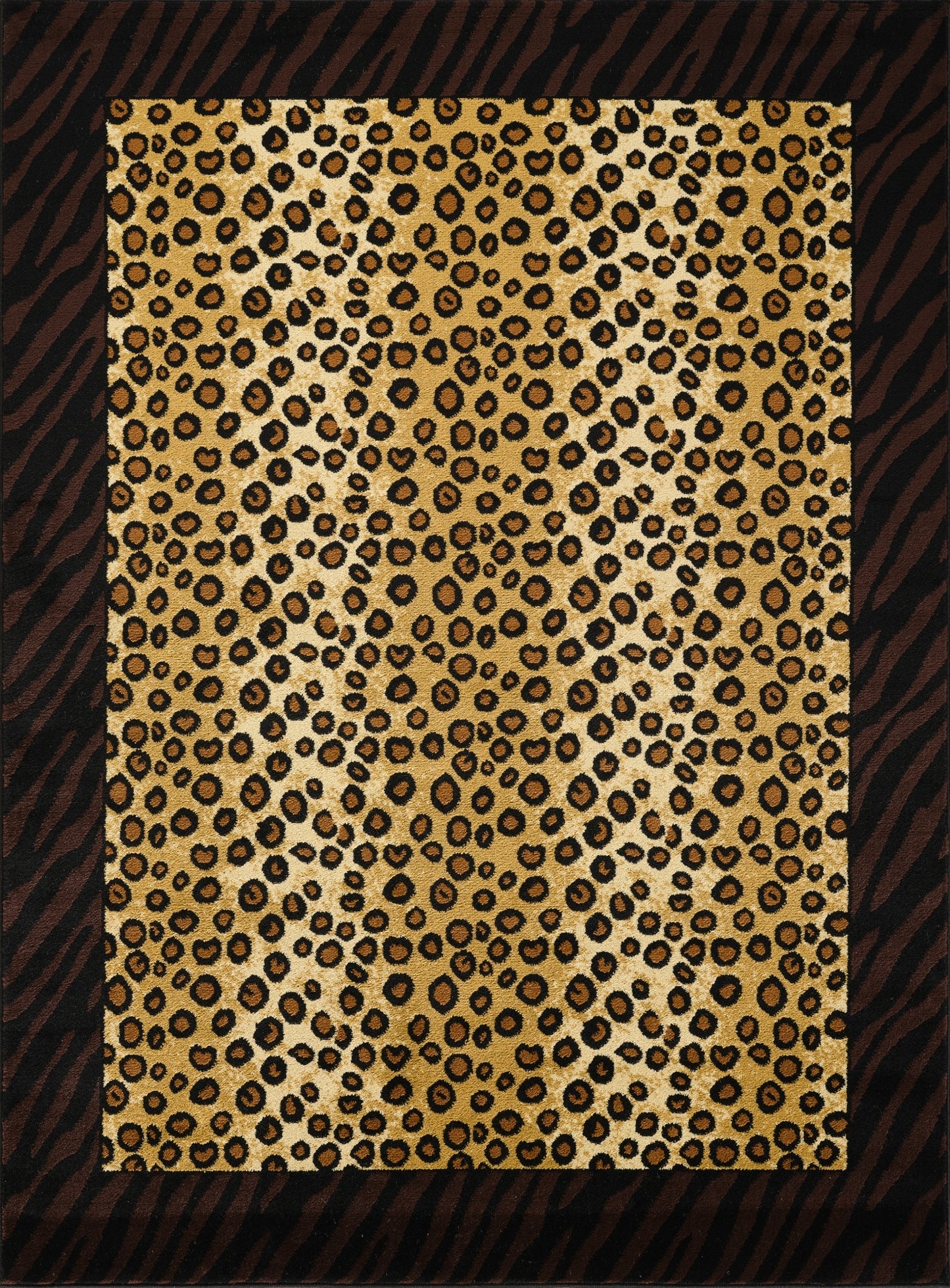 Tribes GC_YLS4014 Multi 7 ft. 10 in. x 10 ft. 3 in. Animal Print Area Rug