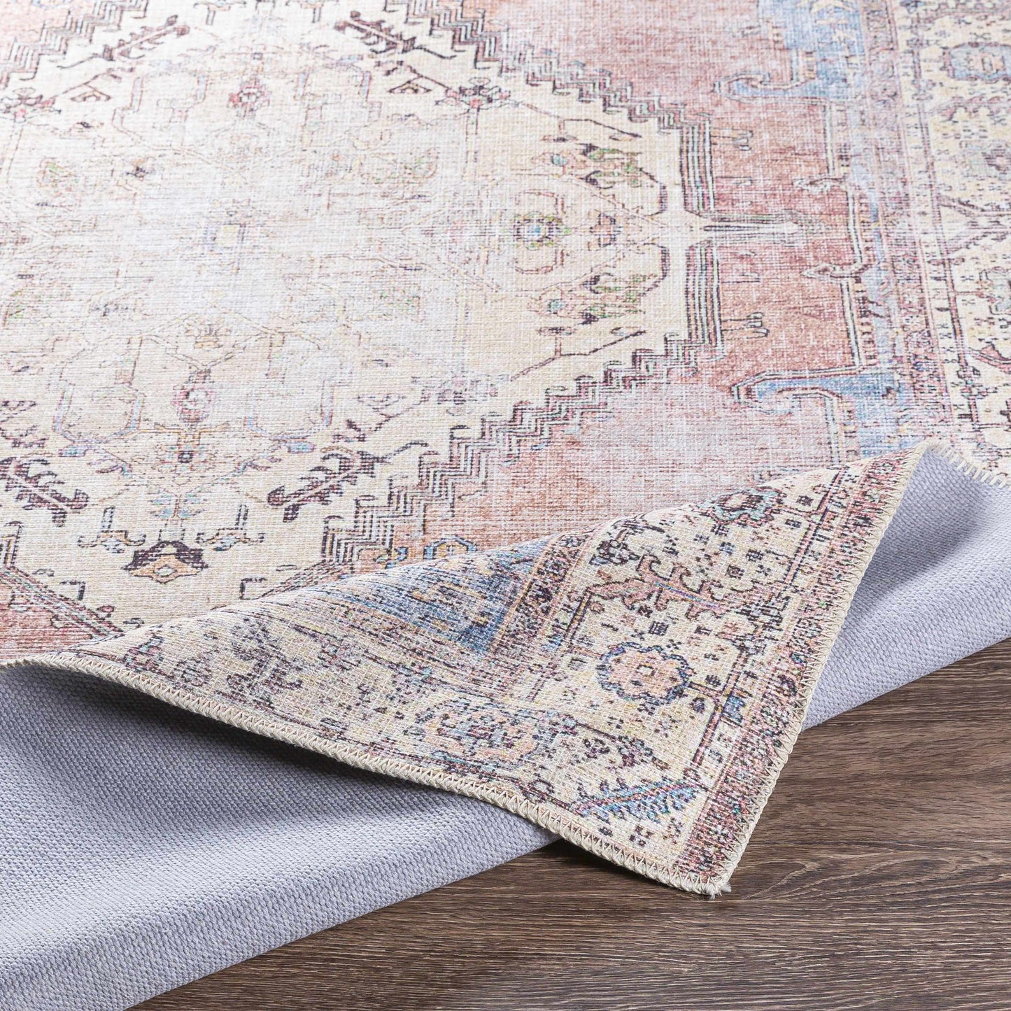 Sacriston Washable Chenille Rug
