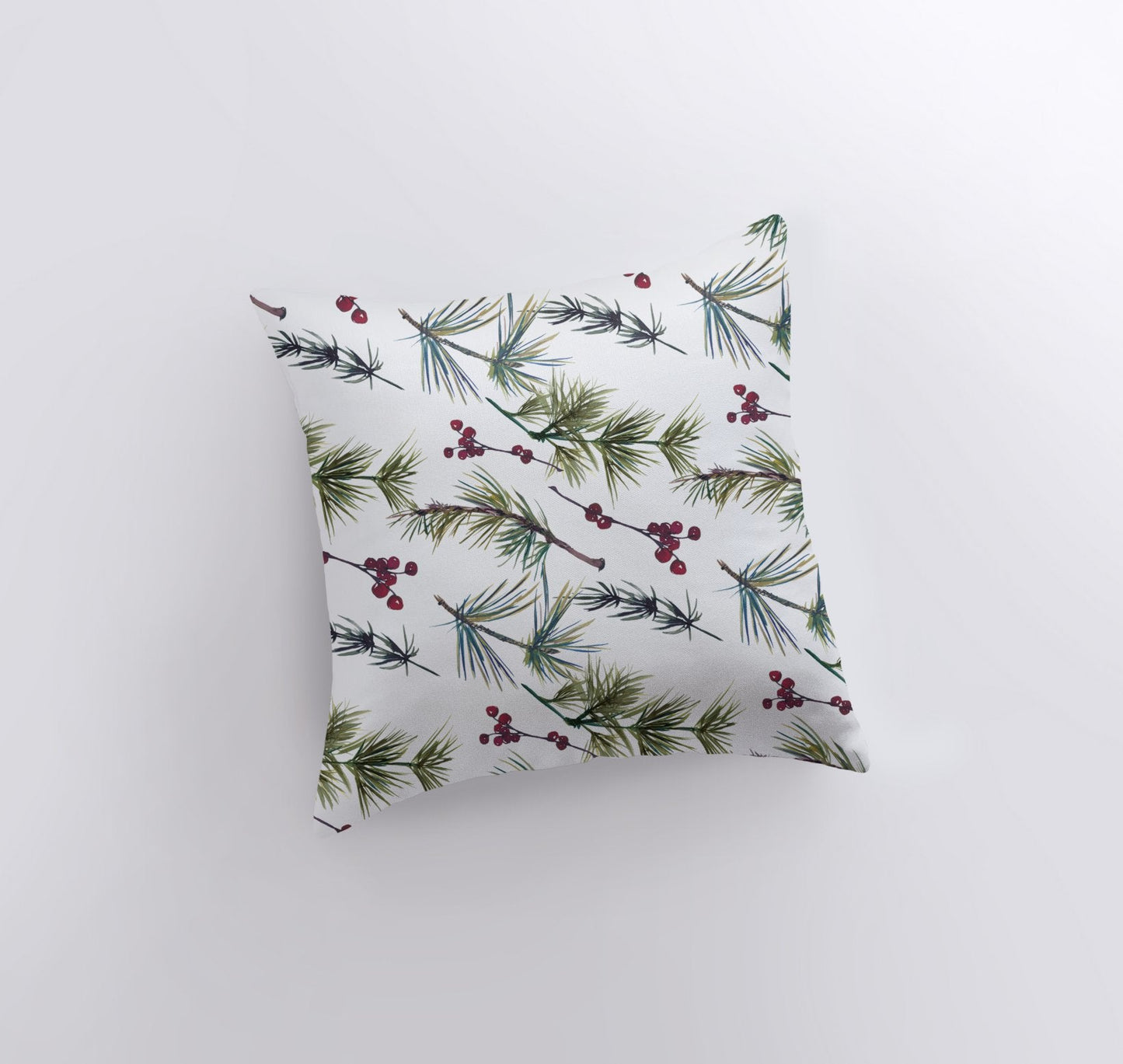Christmas Holly Pillow