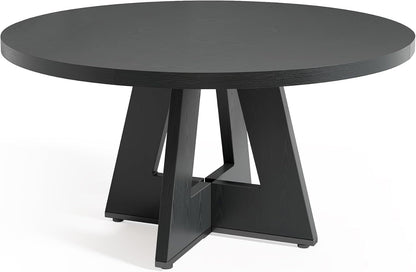 Round Dining Table for 4-6 People, 47 Inches