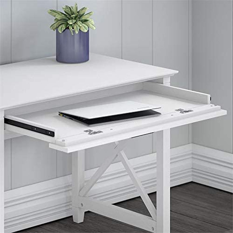 Key West Computer Desk with Storage and File Cabinet Including Lateral Filing