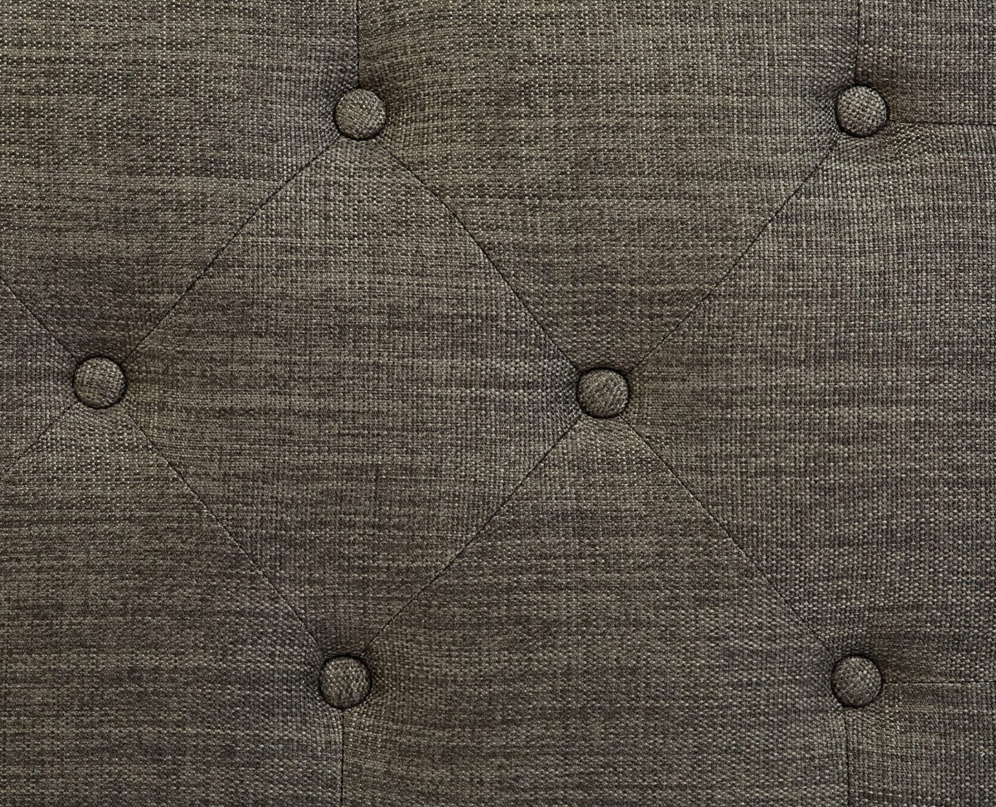 Modern Gray Ottoman with Storage Space