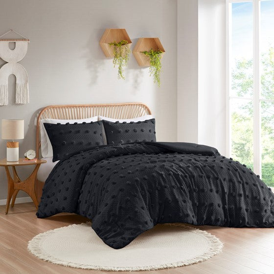 Twin/Twin XL Clip Jacquard Comforter Set